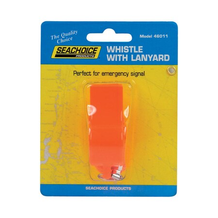 Seachoice Seachoice Plastic Whistle 1 pk 46011